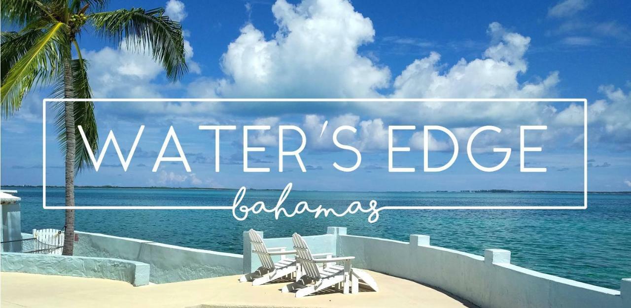 Water'S Edge Villa - Oceanfront With Private Pool Nassau Bagian luar foto